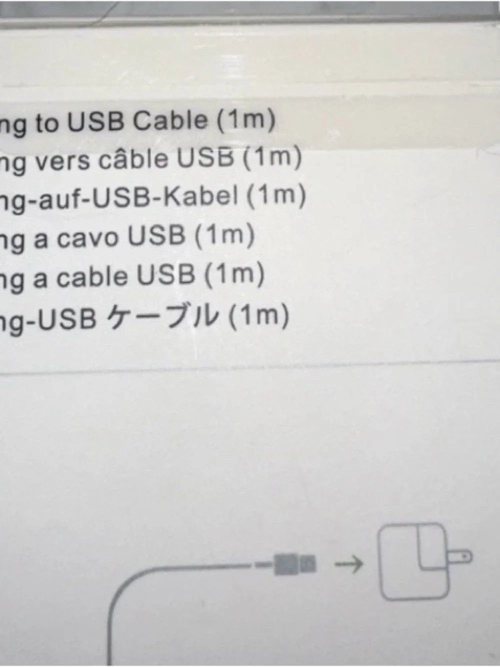 Apple Original Cable Certified Lightning to USB Cable Compatible iPhone.